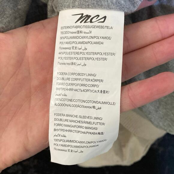 VINTAGE Marlboro Classics Men's Wear MCS EU 58 FR 50 Beige Tan Bomber Jacket XXL - Picture 11 of 11